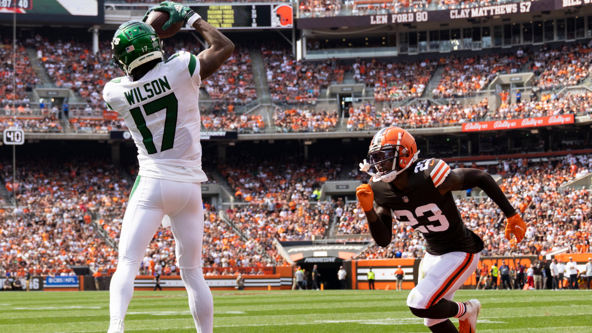 New York Jets wide receiver Garrett Wilson