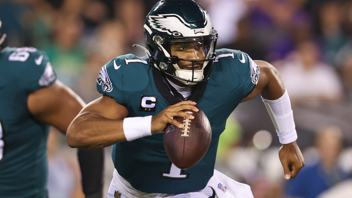 Philadelphia Eagles quarterback Jalen Hurts