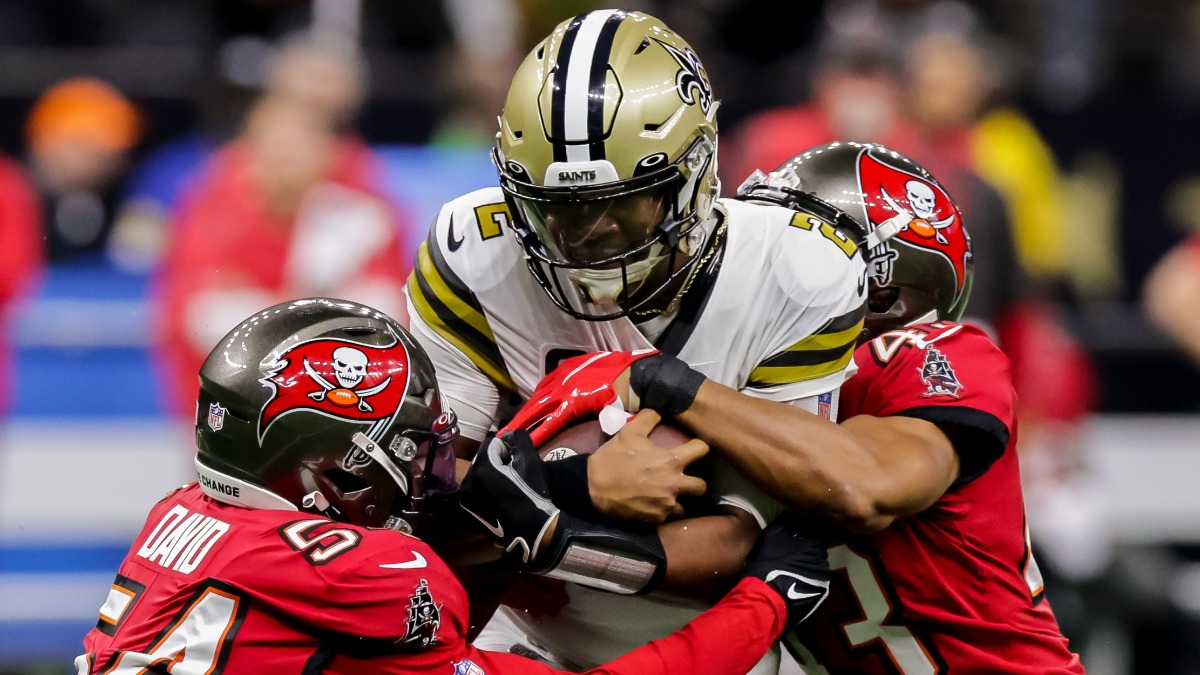 New Orleans Saints quarterback Jameis Winston