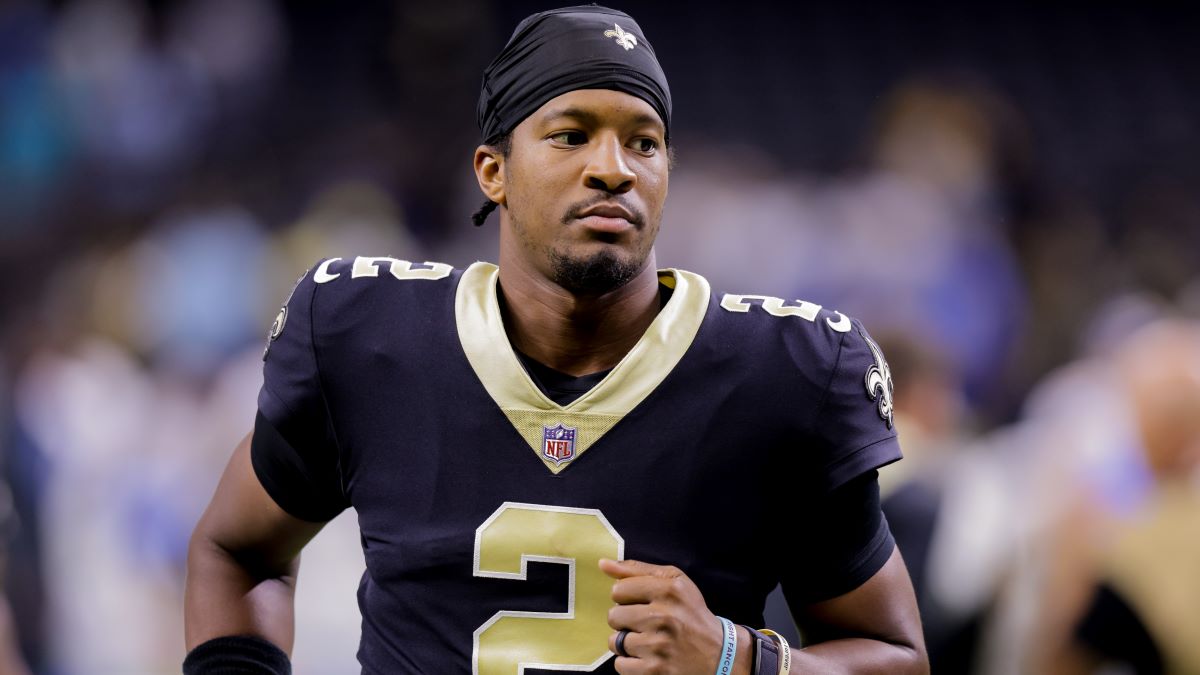 New Orleans Saints quarterback Jameis Winston