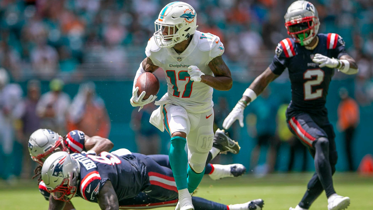 Miami Dolphins wide receiver Jaylen Waddle