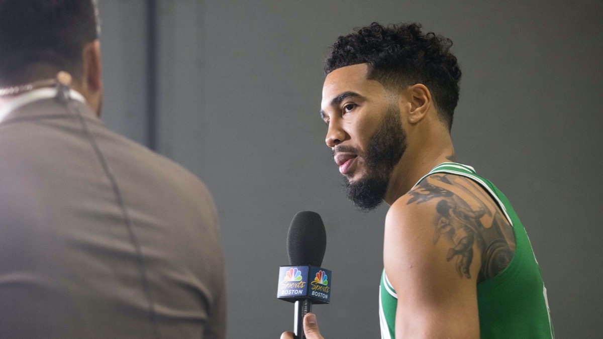 Boston Celtics forward Jayson Tatum