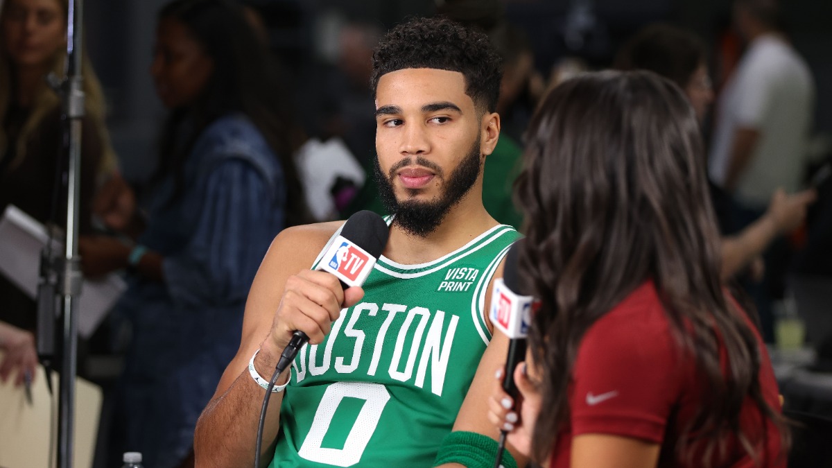Boston Celtics forward Jayson Tatum