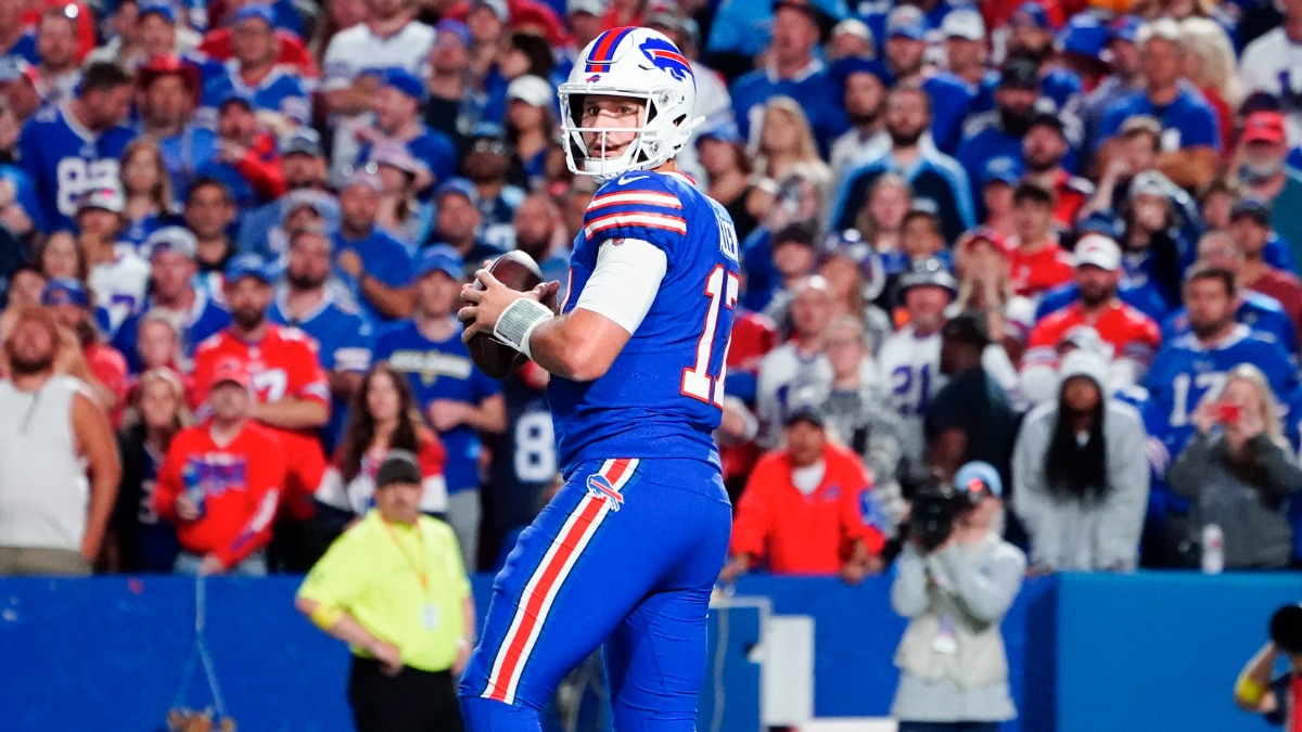 Buffalo Bills quarterback Josh Allen