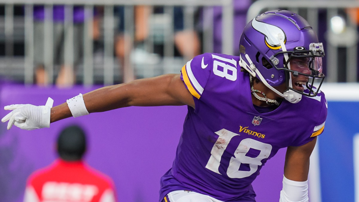 Minnesota Vikings wide receiver Justin Jefferson