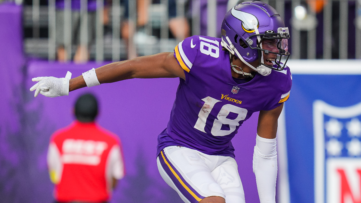 Minnesota Vikings wide receiver Justin Jefferson