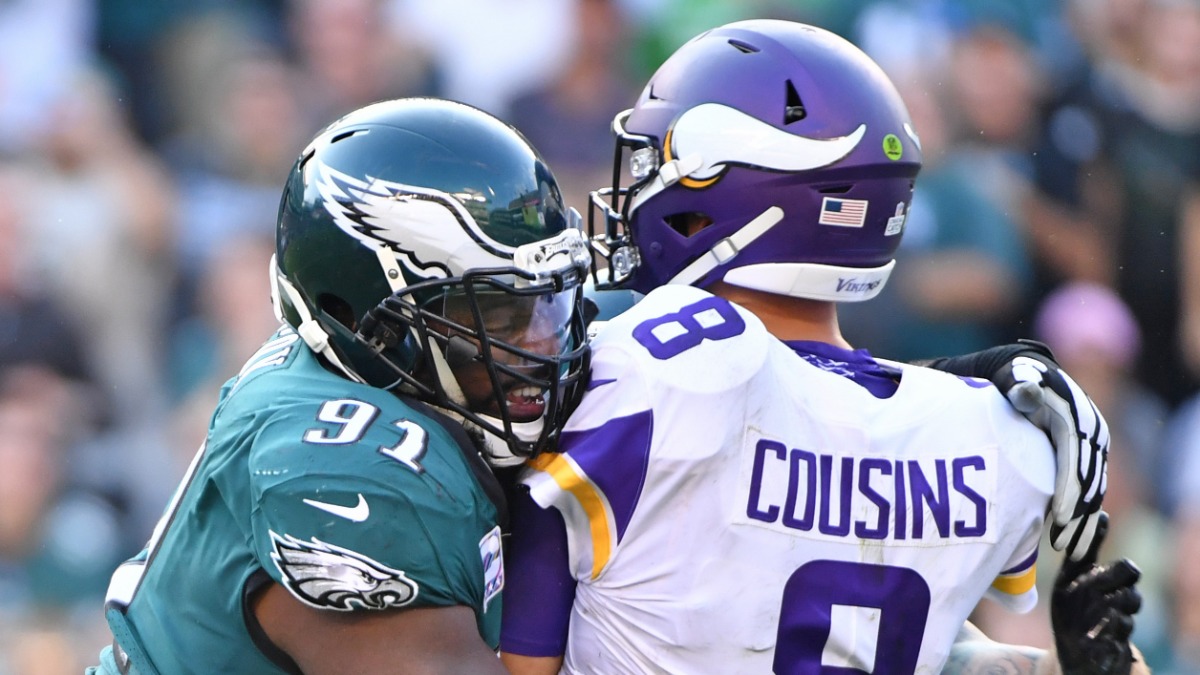 Minnesota Vikings quarterback Kirk Cousins