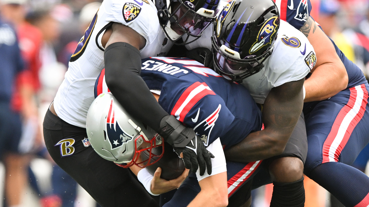 New England Patriots quarterback Mac Jones