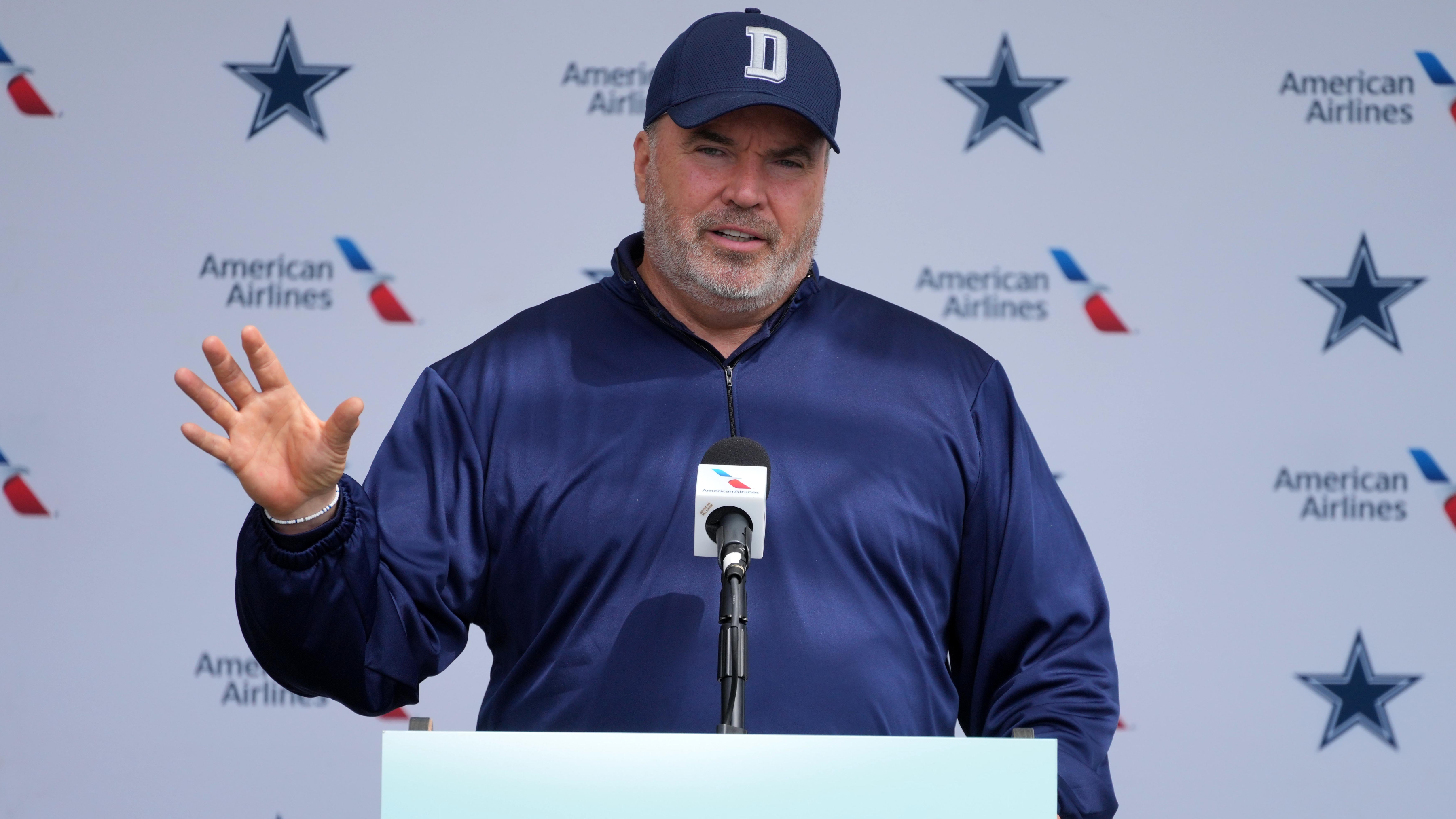 Dallas Cowboys head coach Mike McCarthy