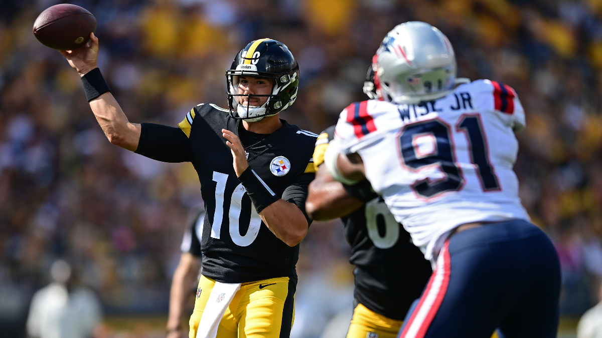 Pittsburgh Steelers quarterback Mitchell Trubisky