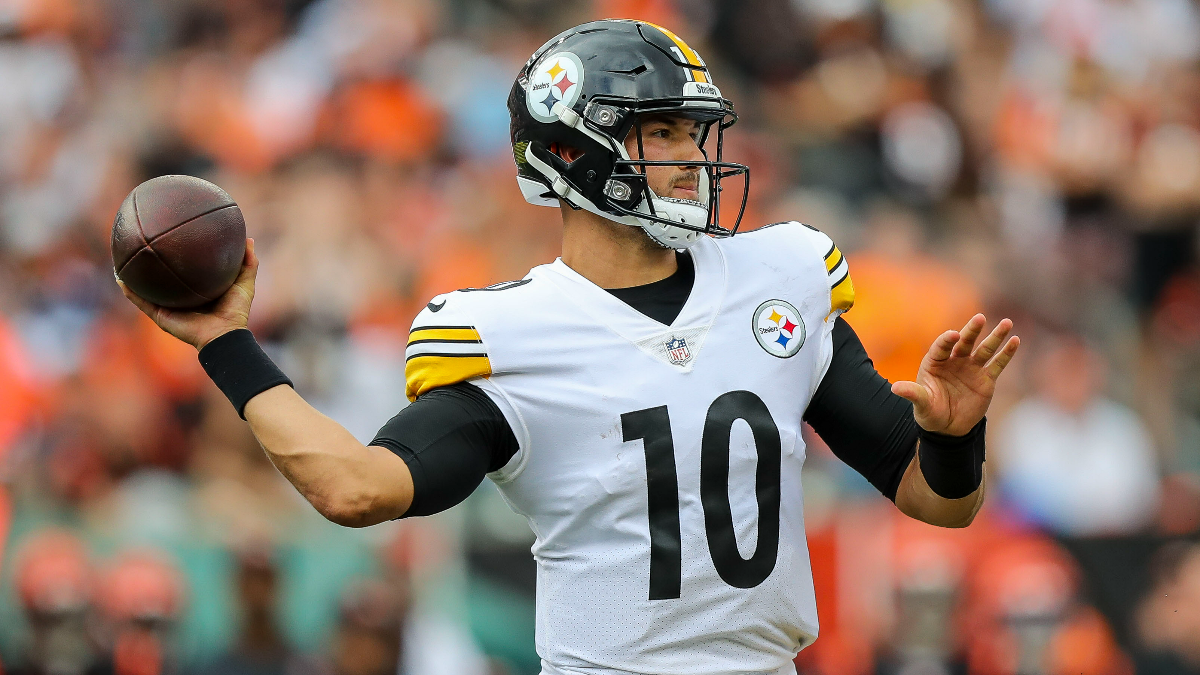 Pittsburgh Steelers quarterback Mitchell Trubisky