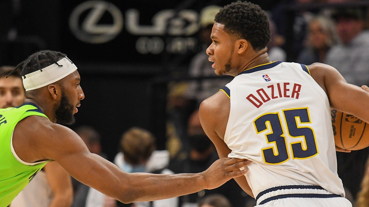 Minnesota Timberwolves guard P.J. Dozier