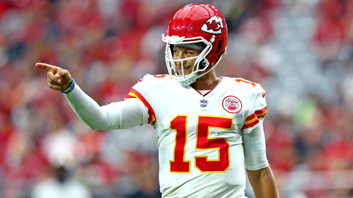 Kansas City Chiefs quarterback Patrick Mahomes