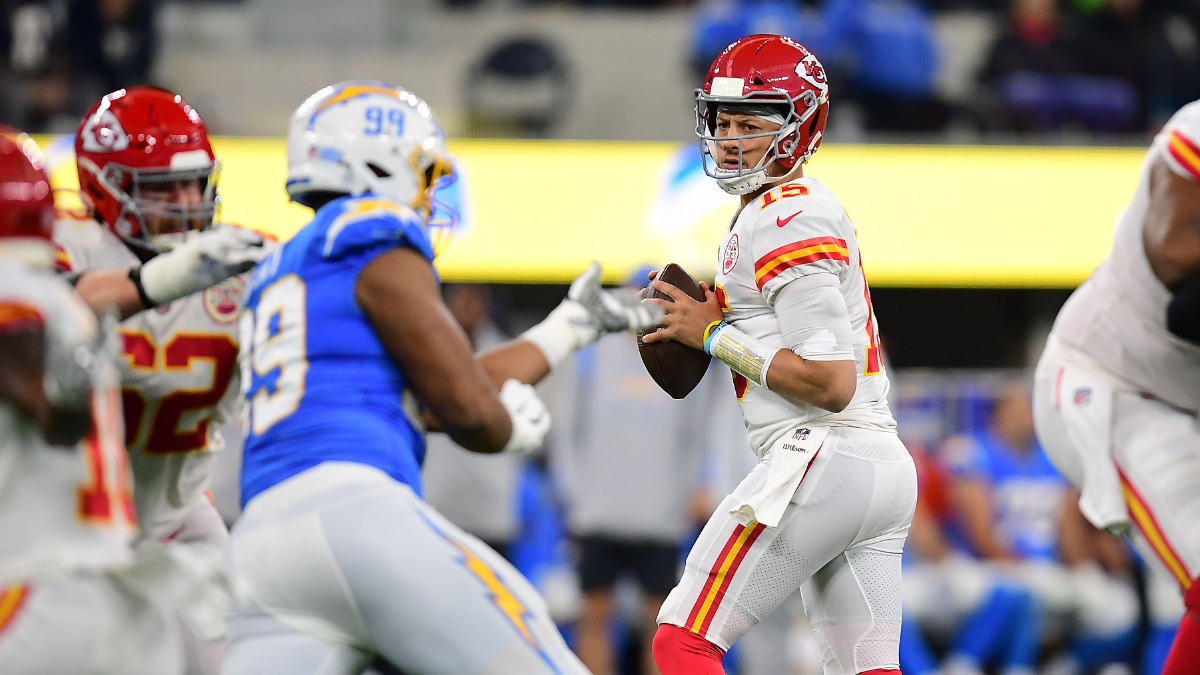 Kansas City Chiefs quarterback Patrick Mahomes
