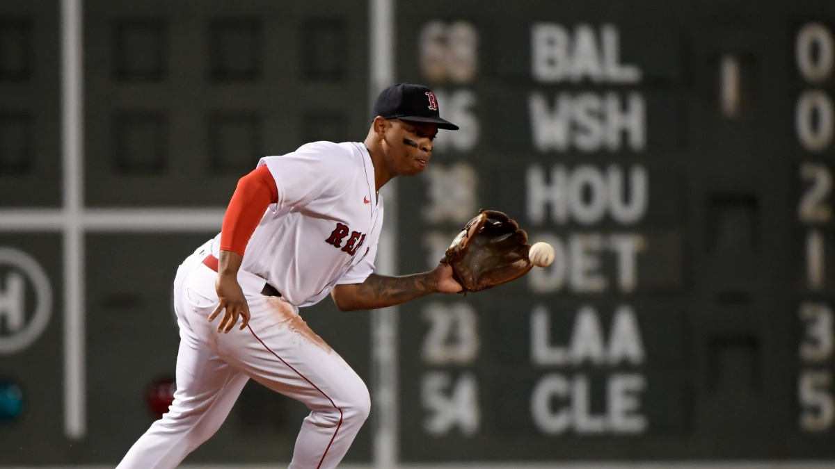 Boston Red Sox third baseman Rafael Devers