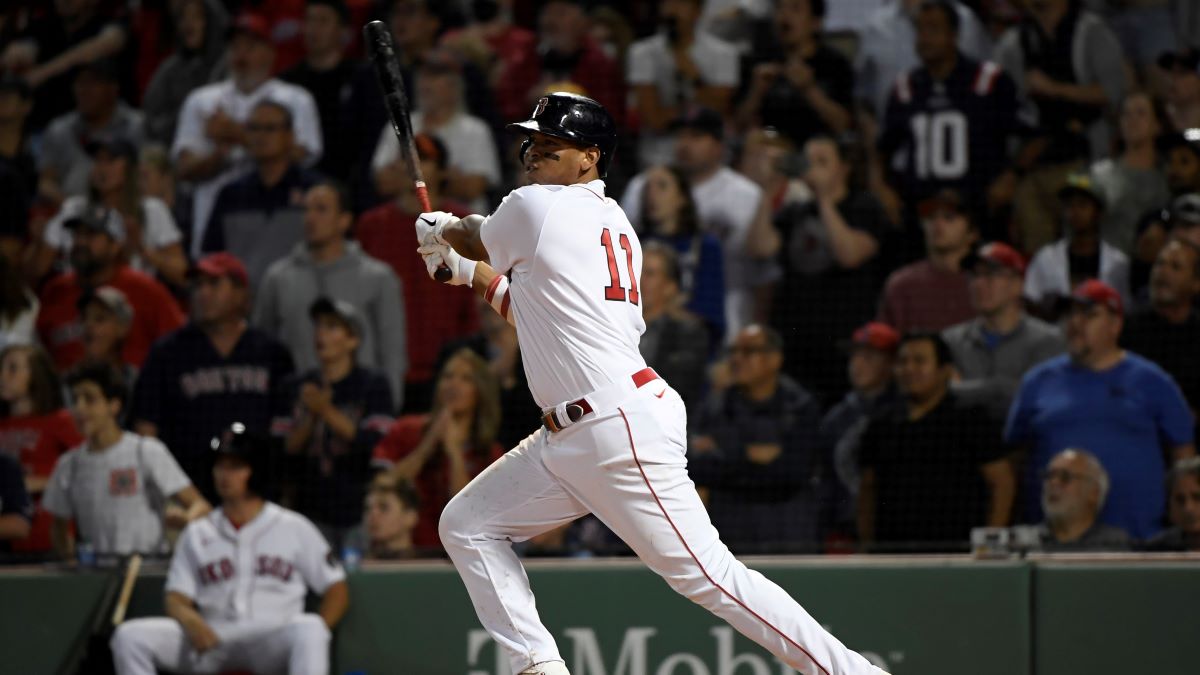Boston Red Sox third baseman Rafael Devers