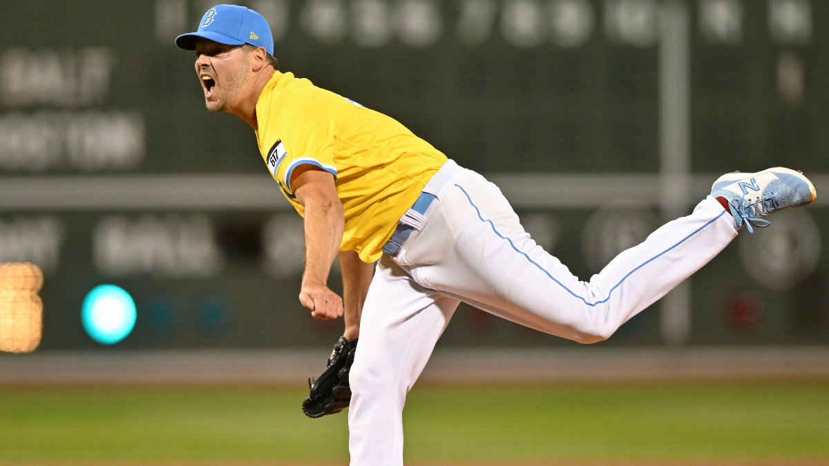 Boston Red Sox starting pitcher Rich Hill