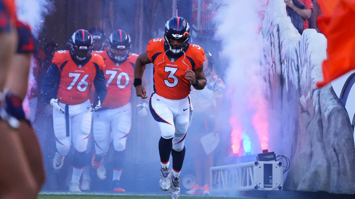 Denver Broncos quarterback Russell Wilson