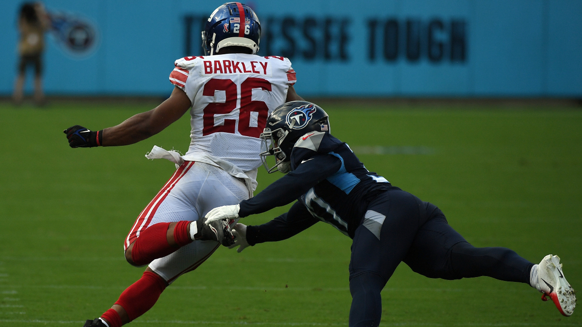 New York Giants running back Saquon Barkley