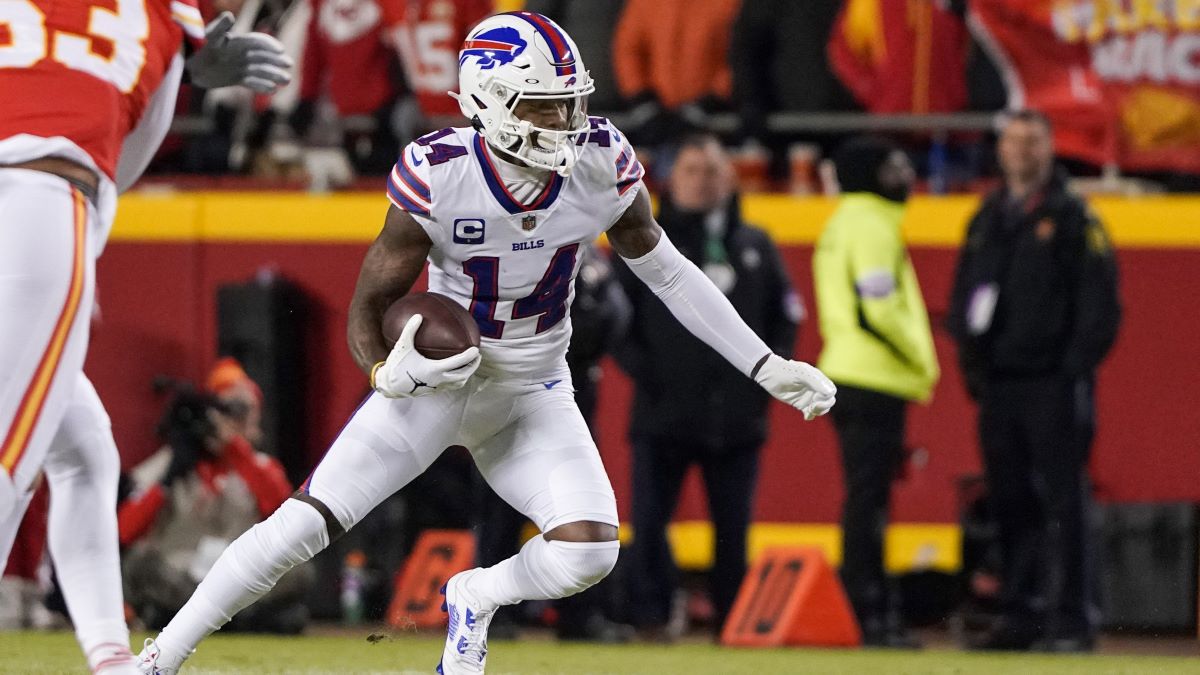Buffalo Bill wide receiver Stefon Diggs