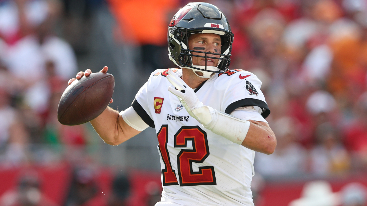 Tampa Bay Buccaneers quarterback Tom Brady