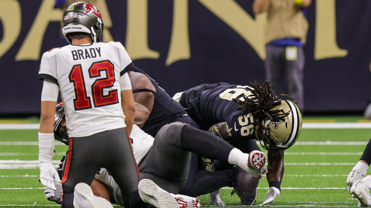 Tampa Bay Buccaneers quarterback Tom Brady