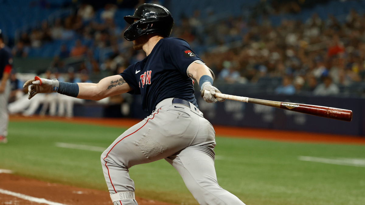 Boston Red Sox second baseman Trevor Story