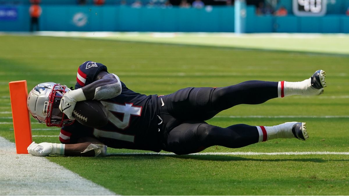 New England Patriots running back Ty Montgomery