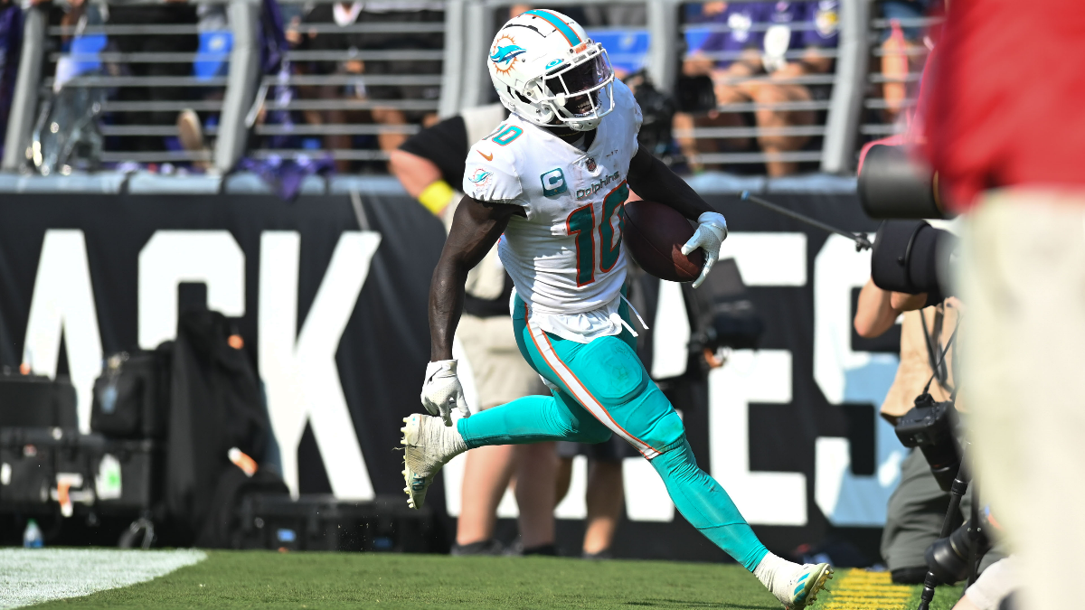 Miami Dolphins wide receiver Tyreek Hill