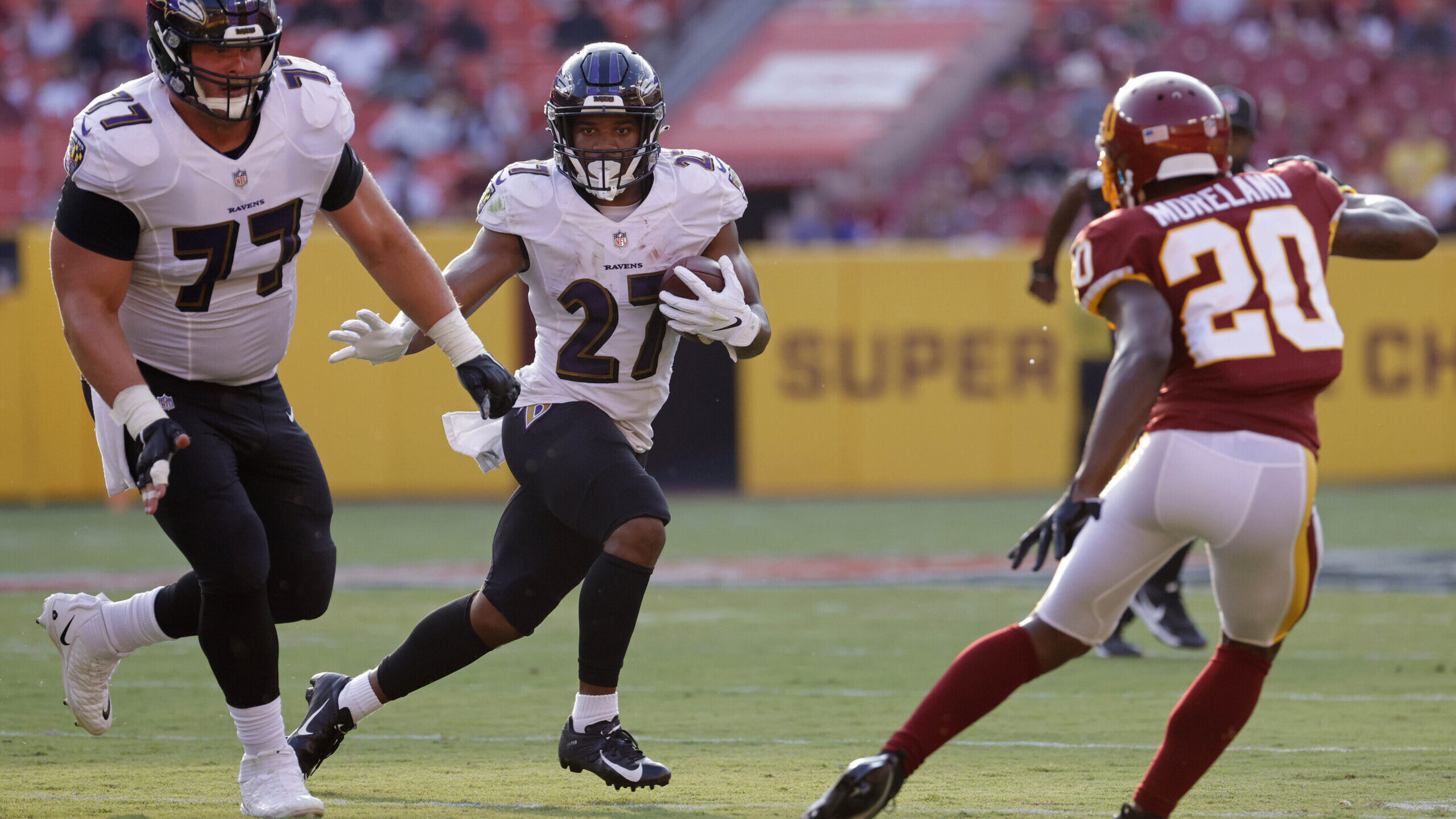 NFL: Baltimore Ravens at Washington Football Team
