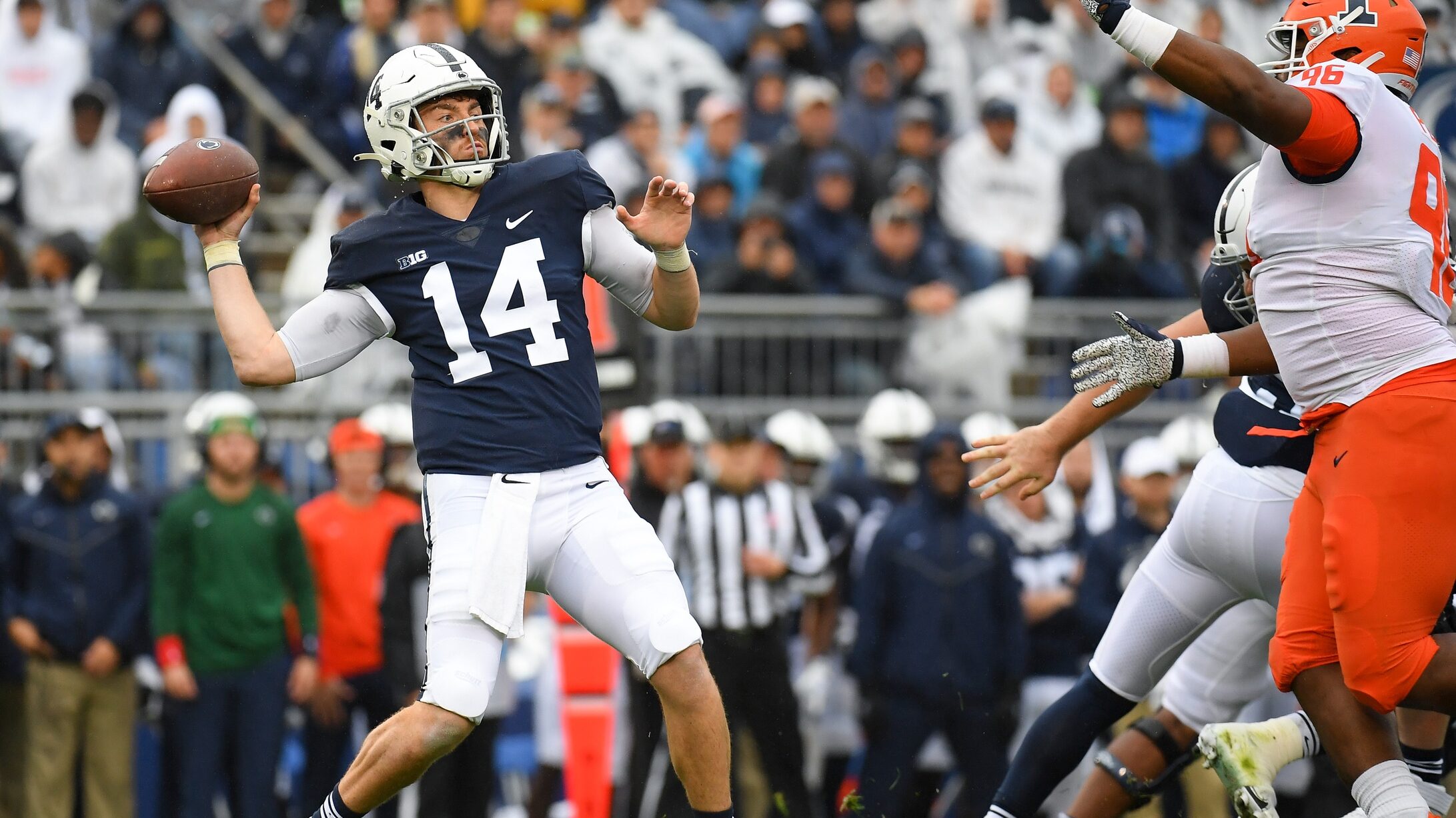 NCAA Football: Illinois at Penn State