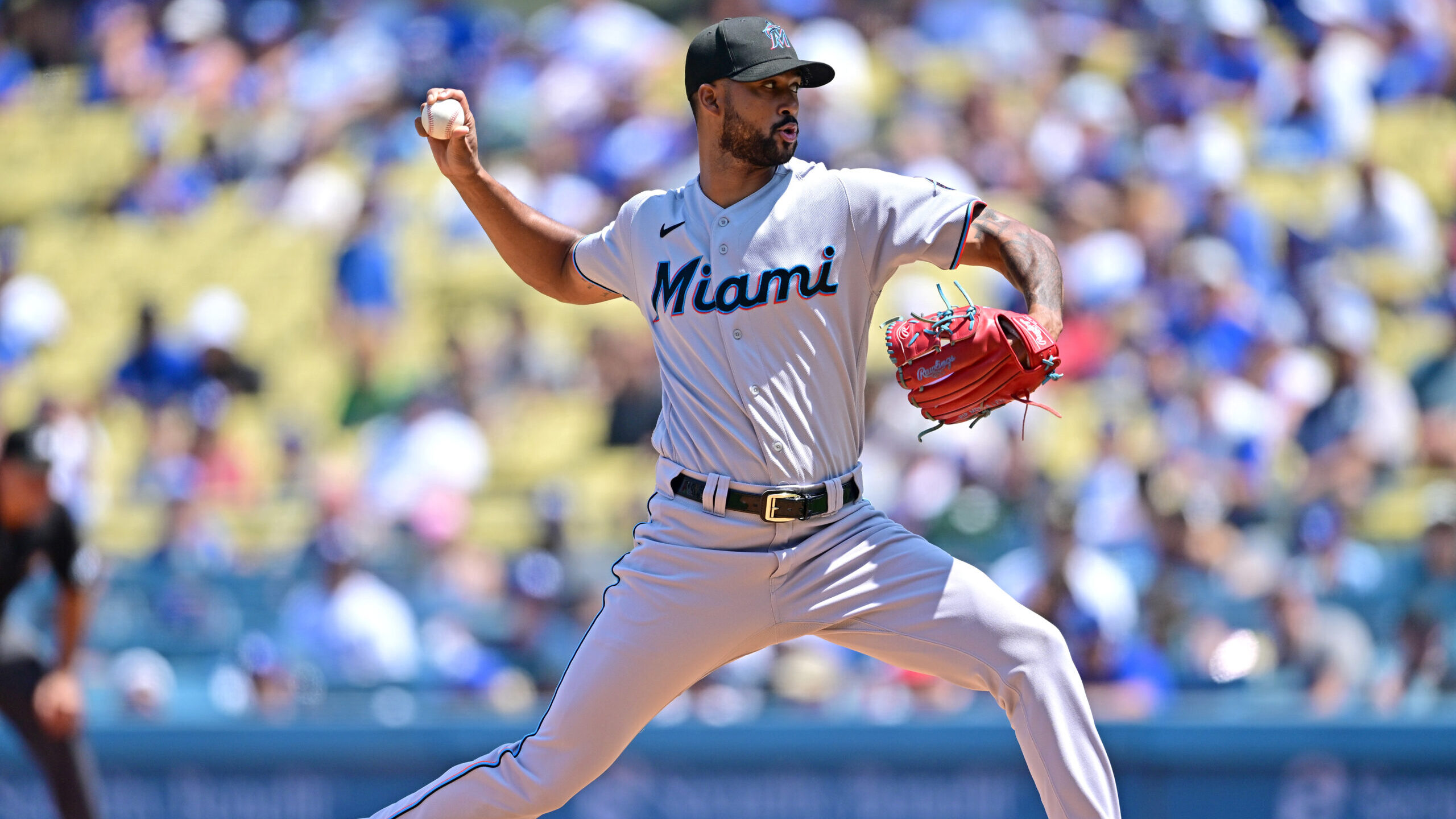 MLB: Miami Marlins at Los Angeles Dodgers