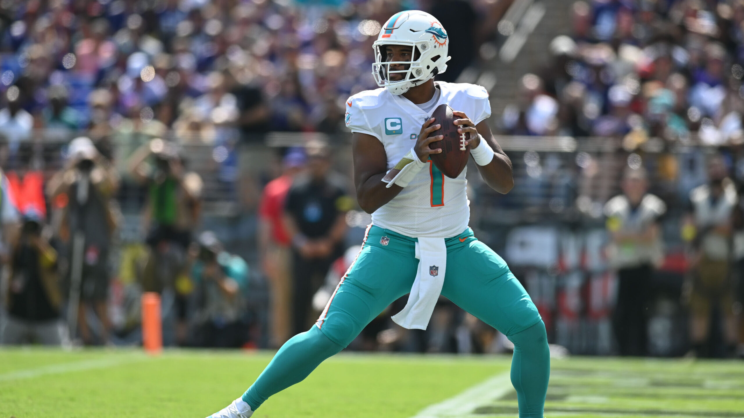 NFL: Miami Dolphins at Baltimore Ravens