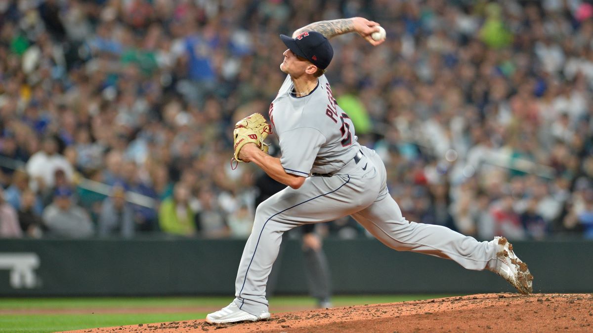 Cleveland Guardians pitcher Zach Plesac