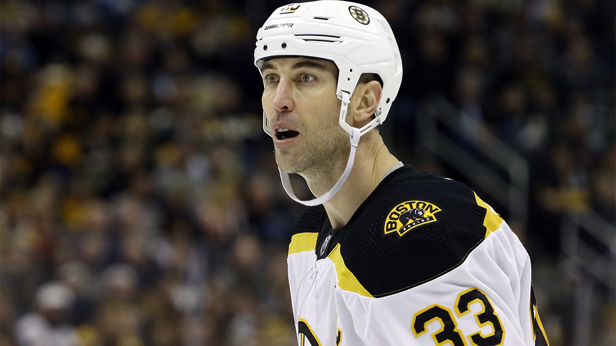 Former Boston Bruins defenseman Zdeno Chara