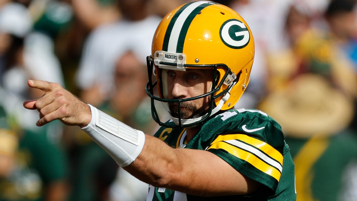 Green Bay Packers quarterback Aaron Rodgers