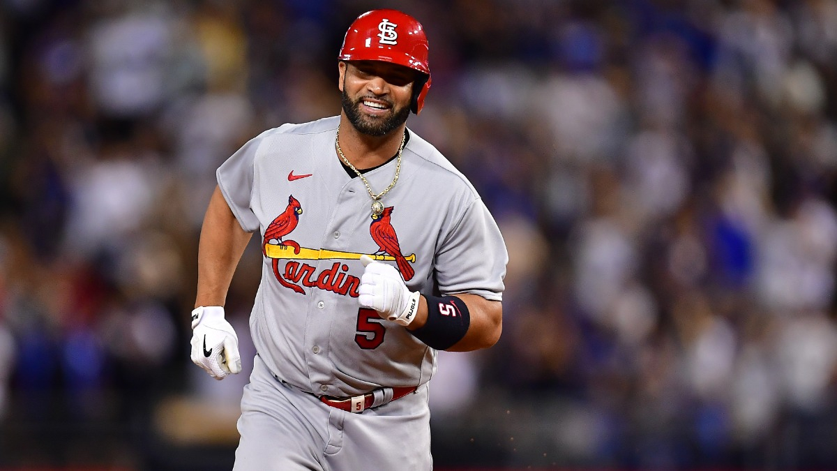 St. Louis Cardinals designated hitter Albert Pujols
