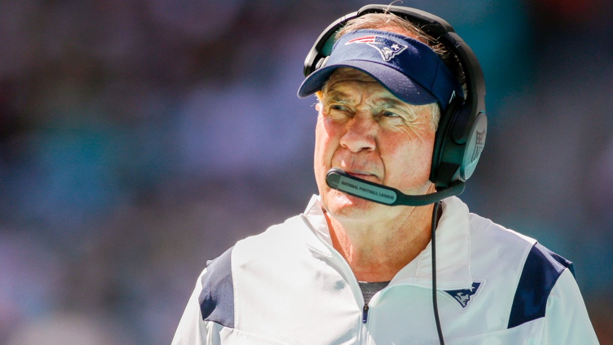New England Patriots head coach Bill Belichick