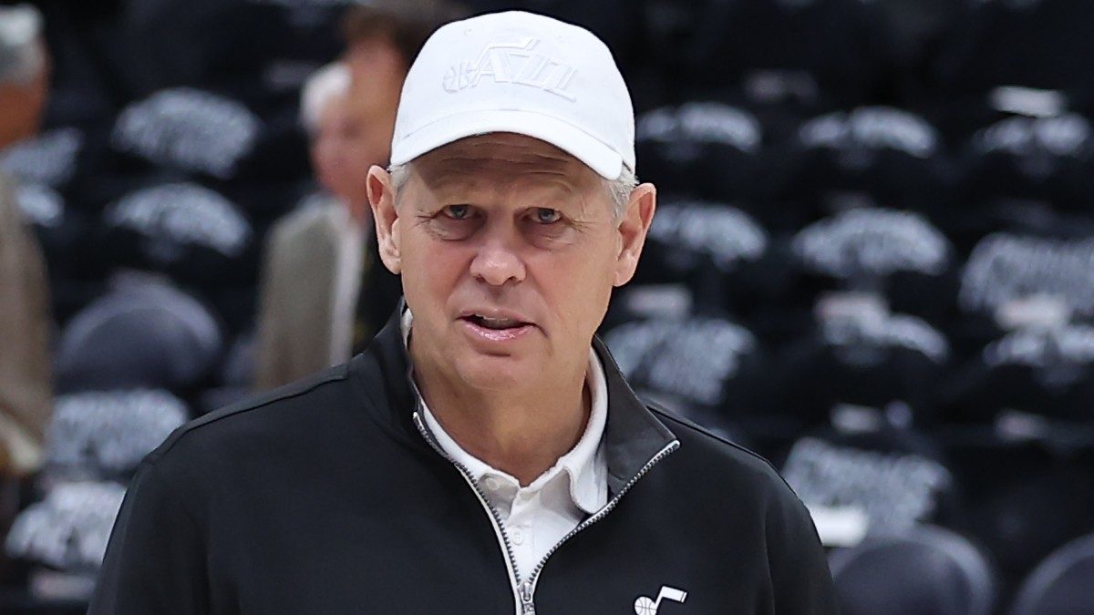 Utah Jazz CEO of basketball operations Danny Ainge