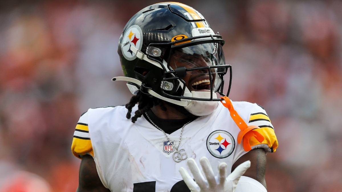 Pittsburgh Steelers receiver Diontae Johnson