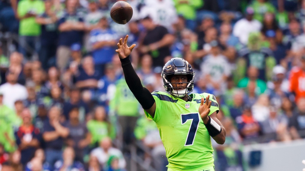 Seattle Seahawks quarterback Geno Smith