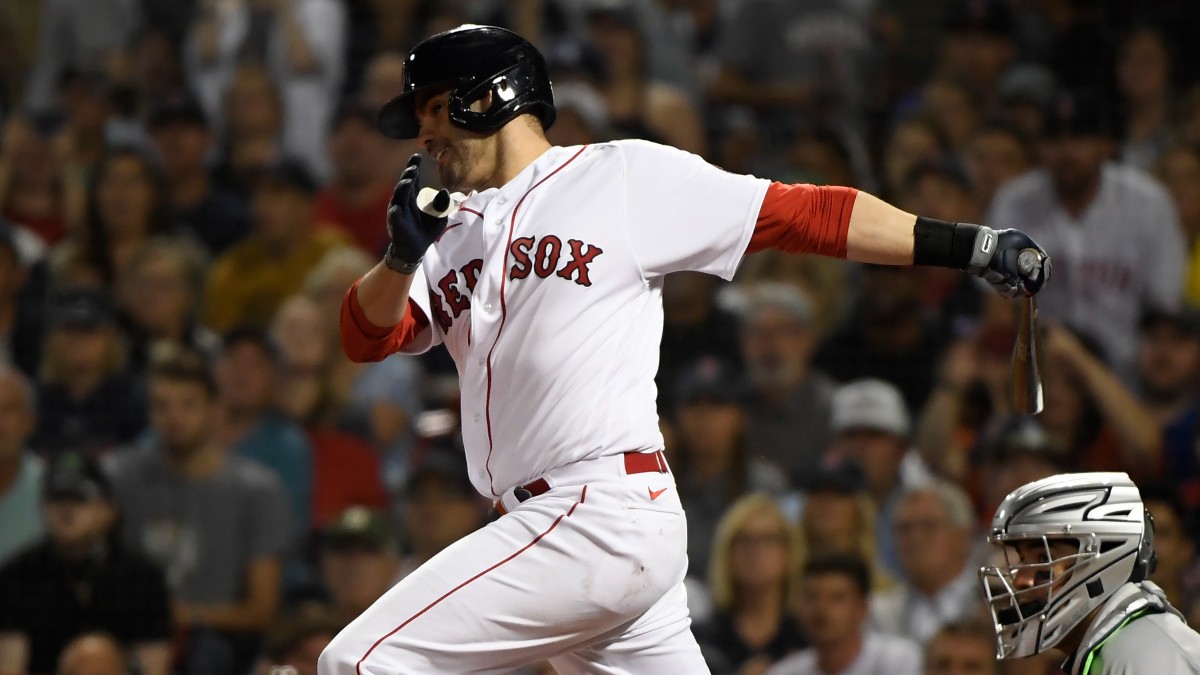 Boston Red Sox designated hitter J.D. Martinez