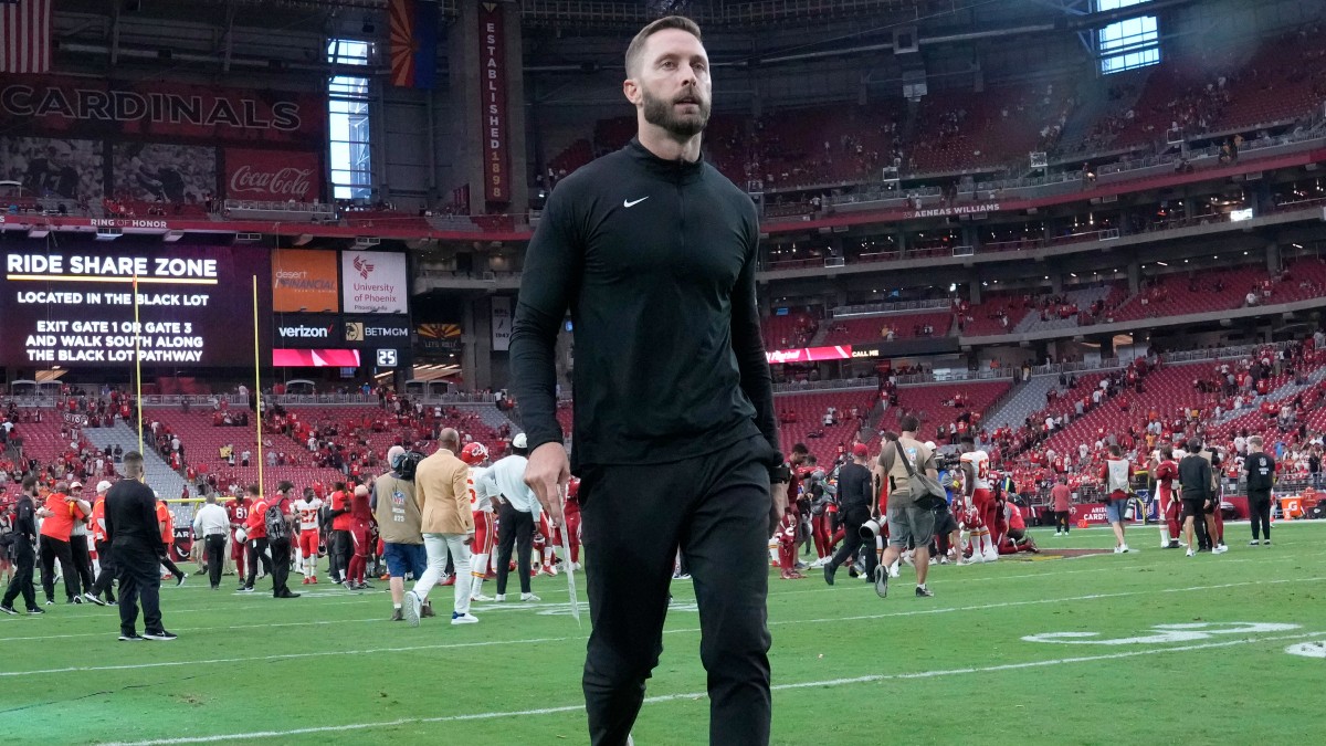 Arizona Cardinals head coach Kliff Kingsbury