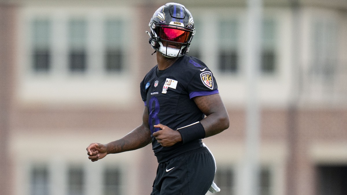 Baltimore Ravens quarterback Lamar Jackson