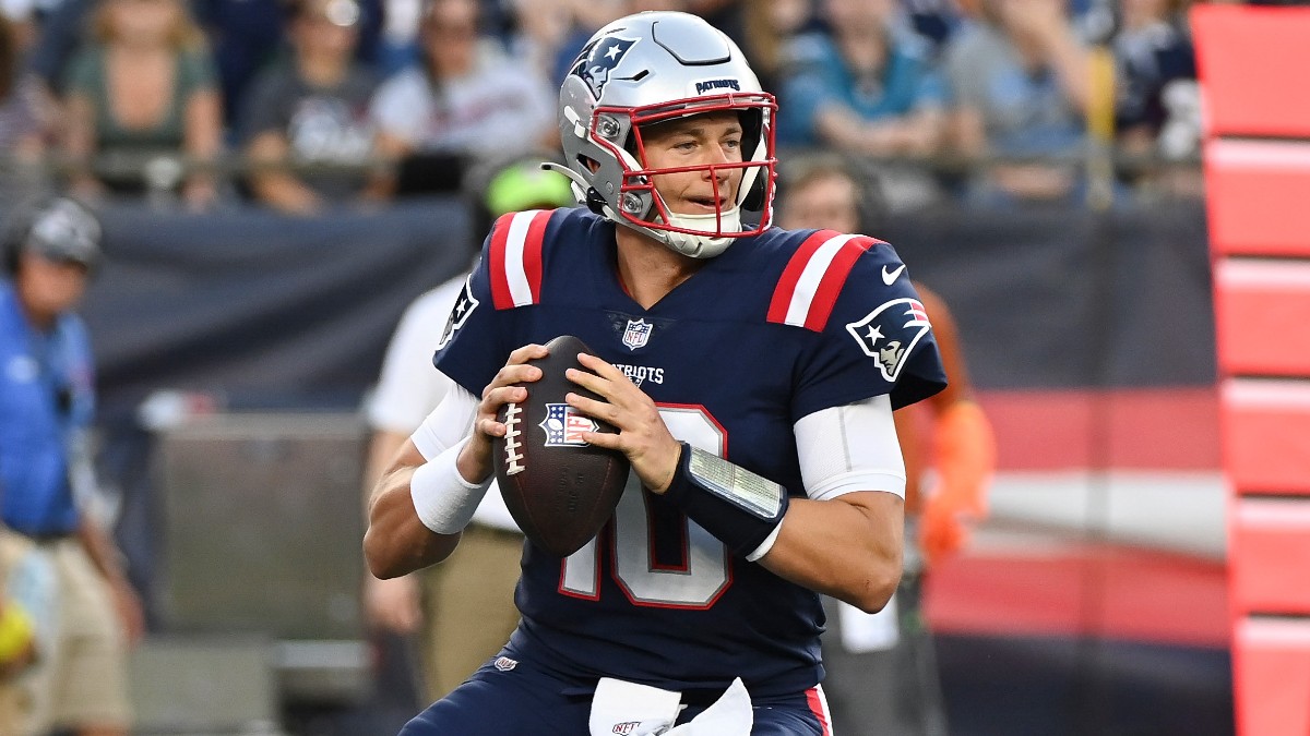 New England Patriots quarterback Mac Jones