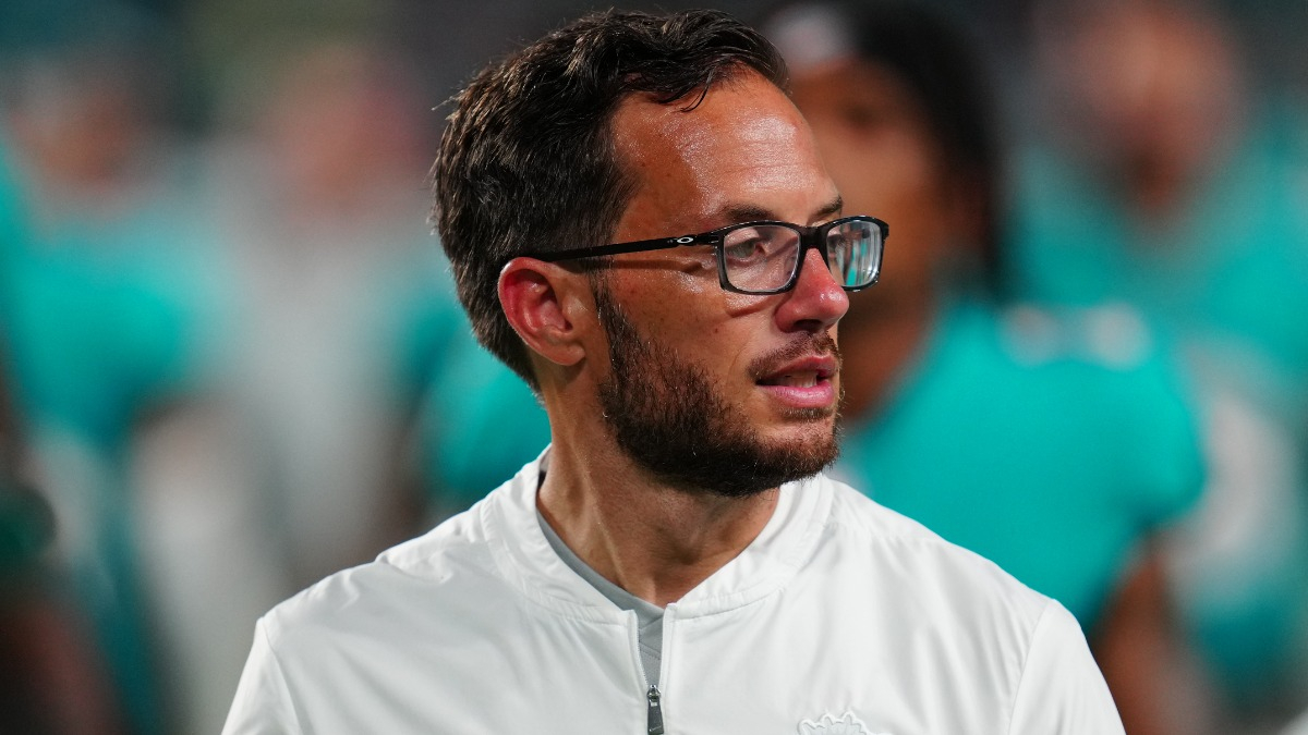 Miami Dolphins head coach Mike McDaniel