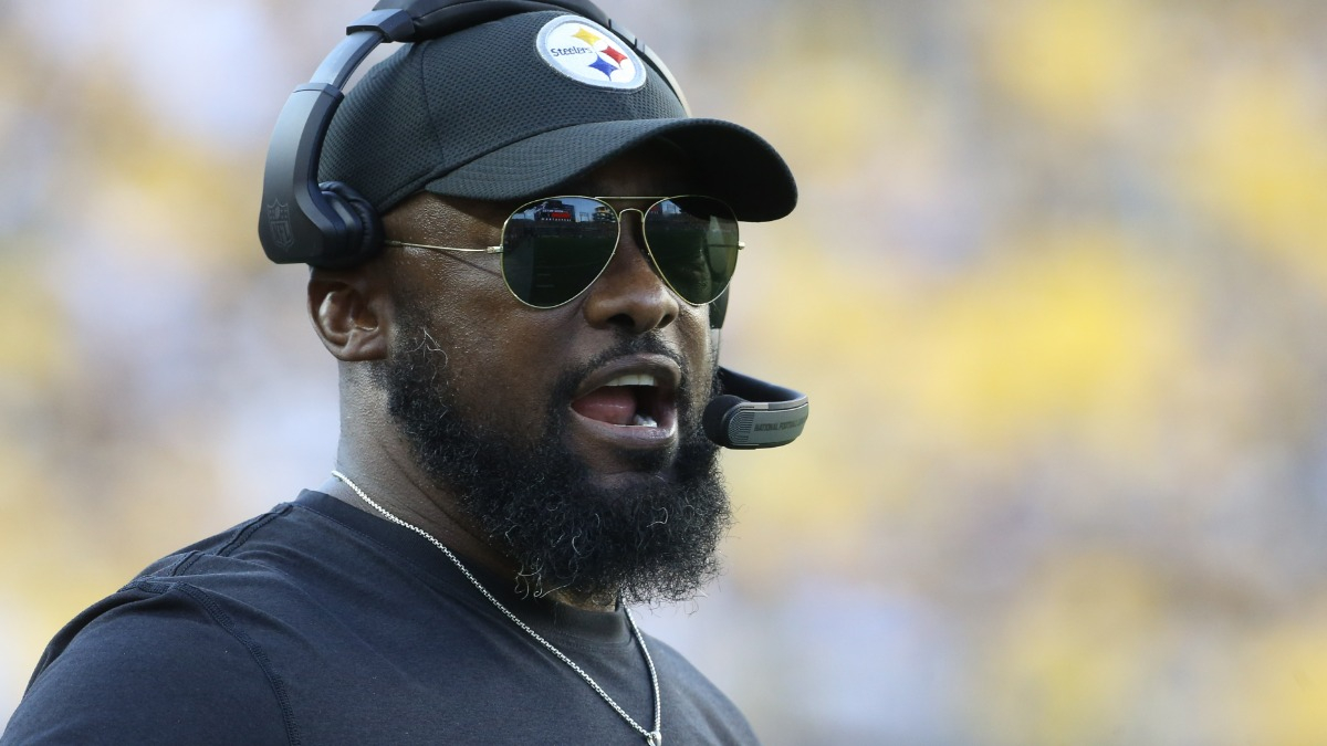 Pittsburgh Steelers head coach Mike Tomlin
