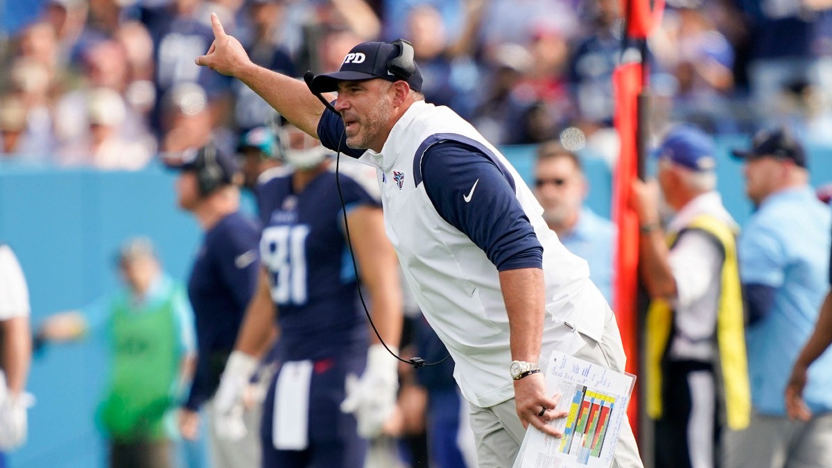 Tennessee Titans head coach Mike Vrabel