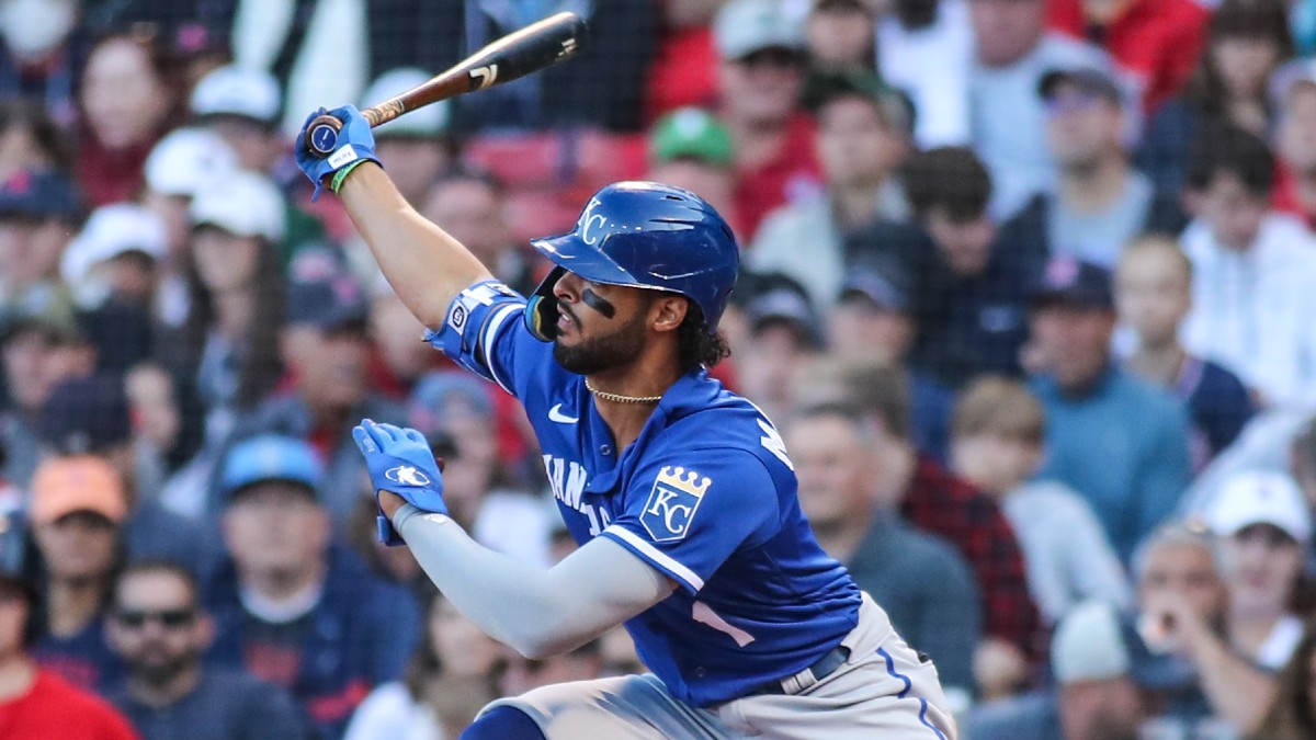 Kansas City Royals catcher MJ Melendez