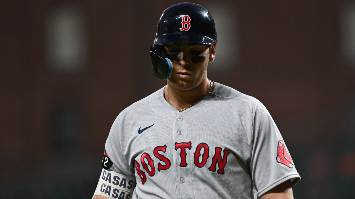 Boston Red Sox first baseman Triston Casas